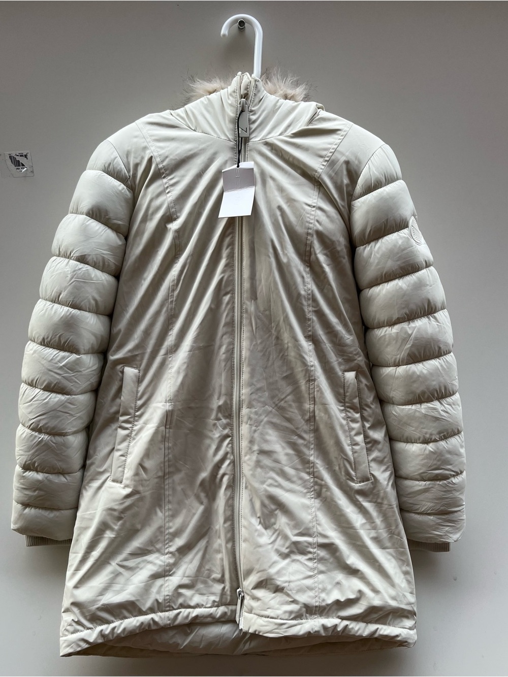 Noize mid-length vegan winter parka women’s Sz Small